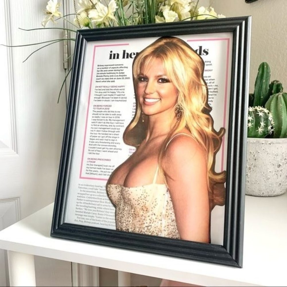 Britney Spears Handmade 8x10 Celebrity Collage